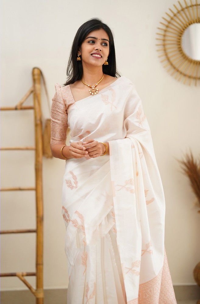 Premium Soft Silk Saree. FALL & PICO Stitched