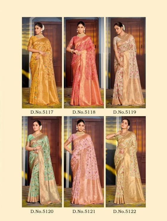 Banarasi Silk Sarees - Vismaya Fashion Volume VF-BSS-Swarnika-1