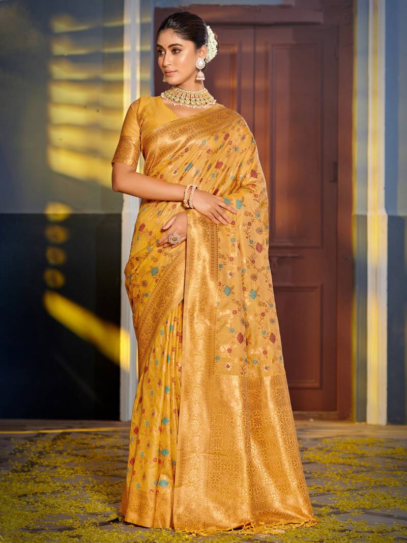Banarasi Silk Sarees - Vismaya Fashion Volume VF-BSS-Swarnika-1